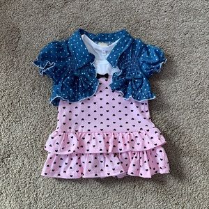 🛑SOLD🛑Polka Dot Dress & Jacket